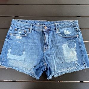 Gap Women’s Denim Patch Shorts Size 30